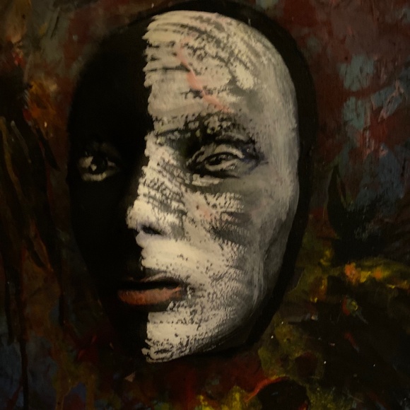 Mixed media art painting - Picture 1 of 5